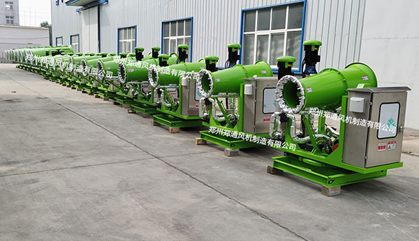 降塵噴霧機噴頭發生堵塞的情況要如何解決？