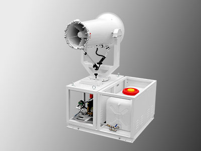 工地降塵霧炮機可有效方式工程施工中水泥開裂