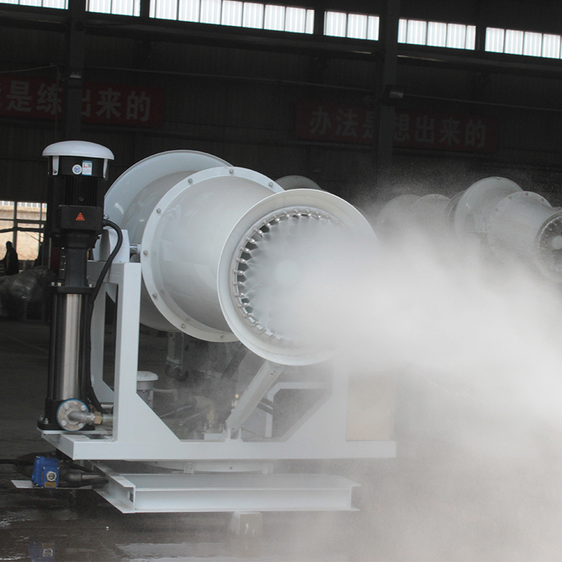 高壓降塵炮霧機多少錢一臺？