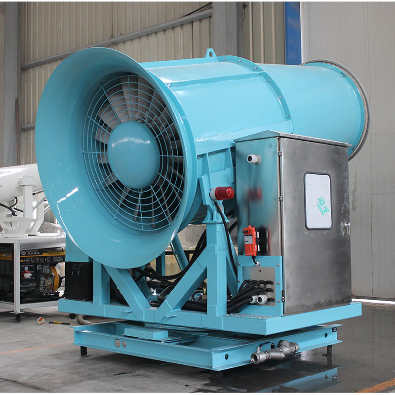 夏季高溫來(lái)襲，降塵霧炮機(jī)來(lái)應(yīng)對(duì)！