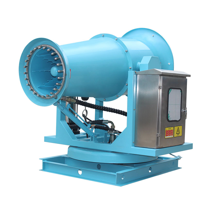 鋼鐵廠(chǎng)可以使用霧炮機(jī)噴霧除塵嗎？