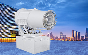 多功能車載式霧炮機是如何做到左右旋轉的？