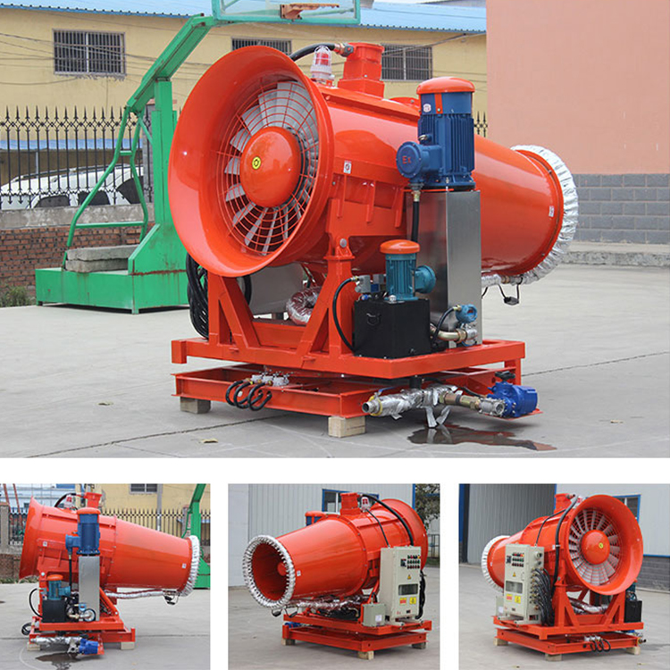 水泥廠噴霧降塵可以使用全自動遠程霧炮機嗎？