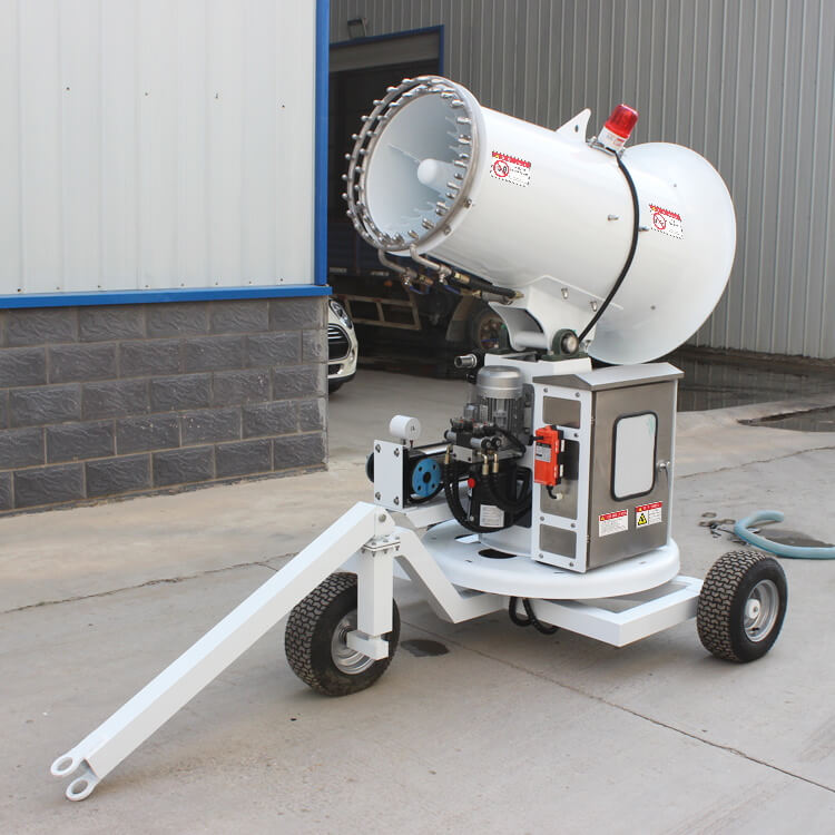 你知道移動霧炮機的水霧是怎樣形成的嗎？