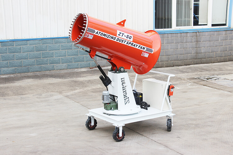 移動炮霧機如何防止銹蝕？