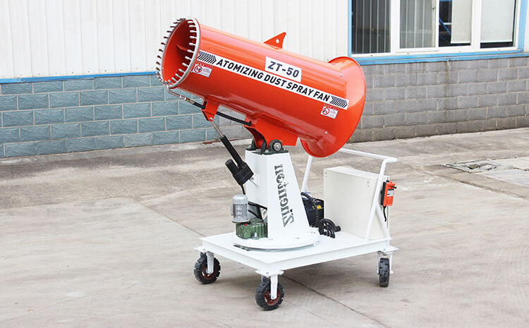 遠程全自動控塵霧炮機噴頭堵塞如何處理？