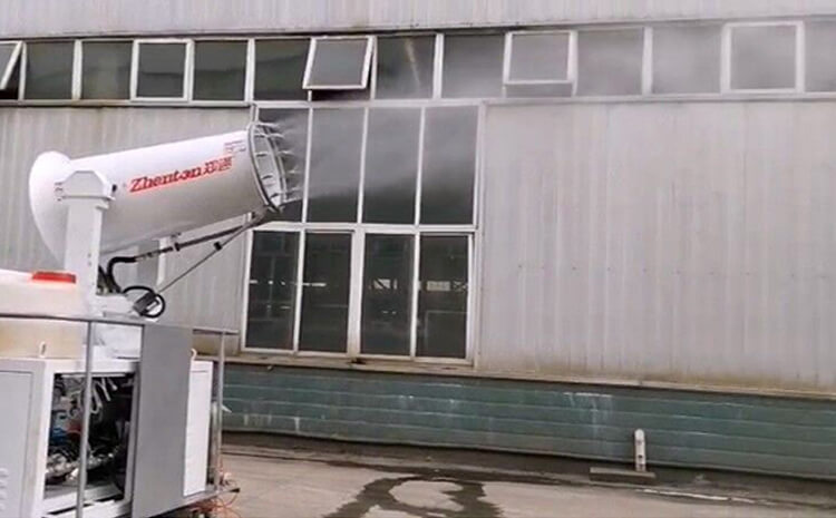 全自動遠程霧炮機有幾種常見的安裝方式？