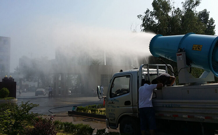 全自動(dòng)遙控霧炮機(jī)的噴塑工藝是怎樣的？