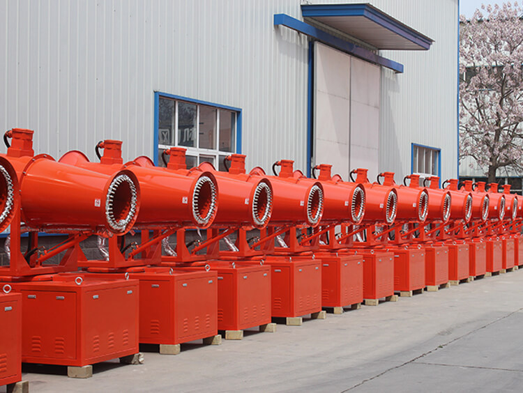 除塵霧炮機(jī)工業(yè)防塵系統(tǒng)的特點(diǎn)