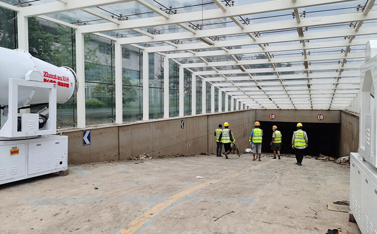 霧炮機風筒結(jié)構(gòu)對除塵效果有影響嗎？