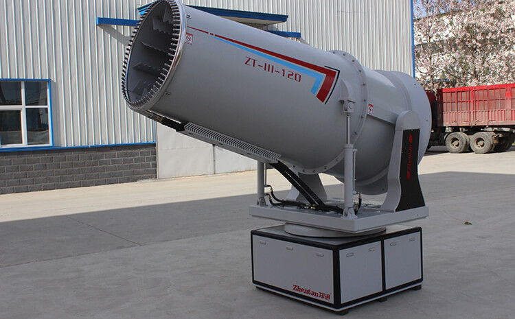 半自動霧炮機的工作原理以及使用范圍是什么？