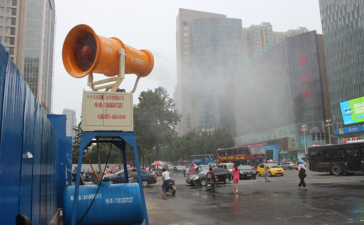 環(huán)保除塵霧炮機(jī)怎樣操作？您只需要注意這5點(diǎn)