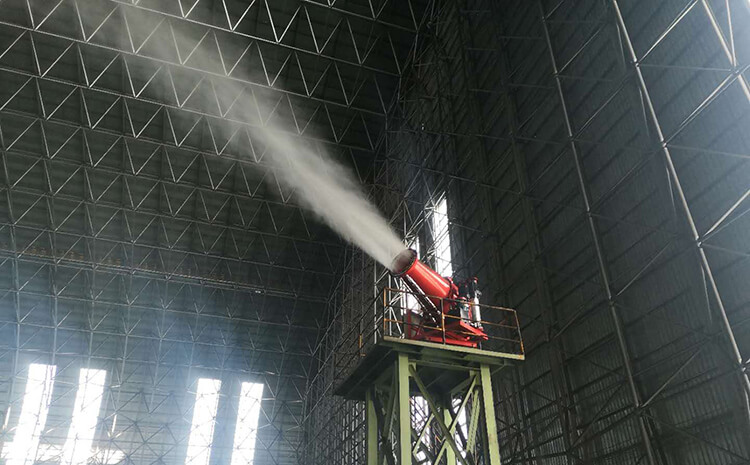 全自動(dòng)除塵霧炮機(jī)可用作煤場降塵嗎？