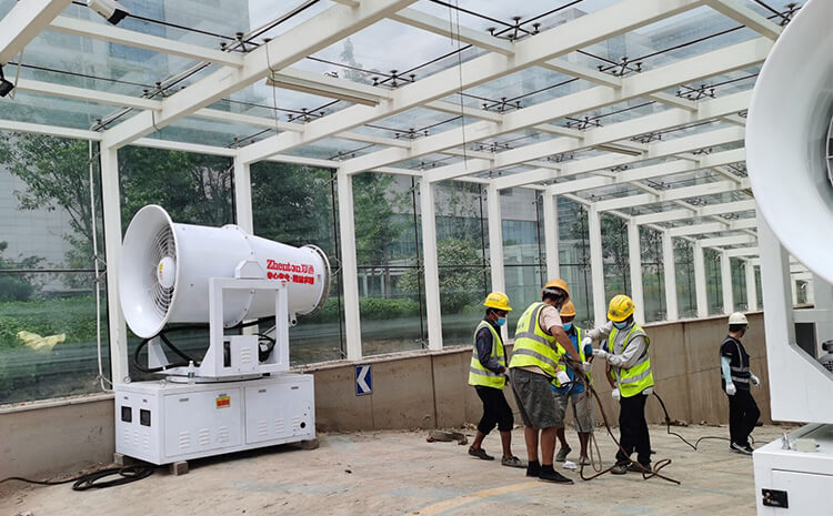 霧炮機設備水路系統的材質是什么呢？