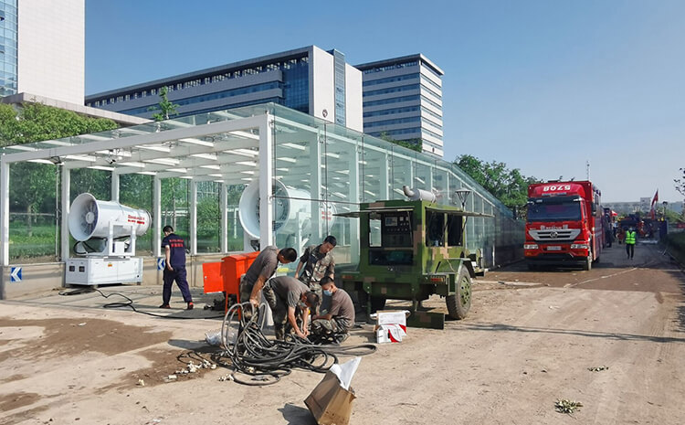 霧炮機設備水路系統的材質是什么呢？