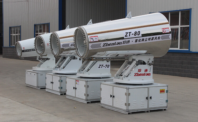 霧炮機能夠配合降塵劑一起使用嗎？