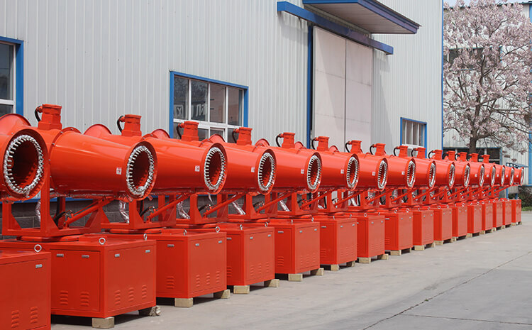 施工工地霧炮機設備如何選型？有什么作用？