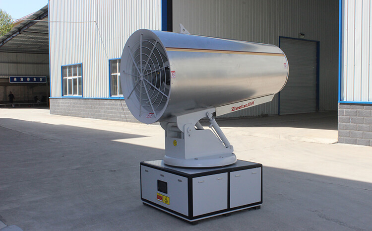 高射程霧炮機(jī)有什么特點(diǎn)？可以應(yīng)用于建筑工地噴霧作業(yè)嗎？