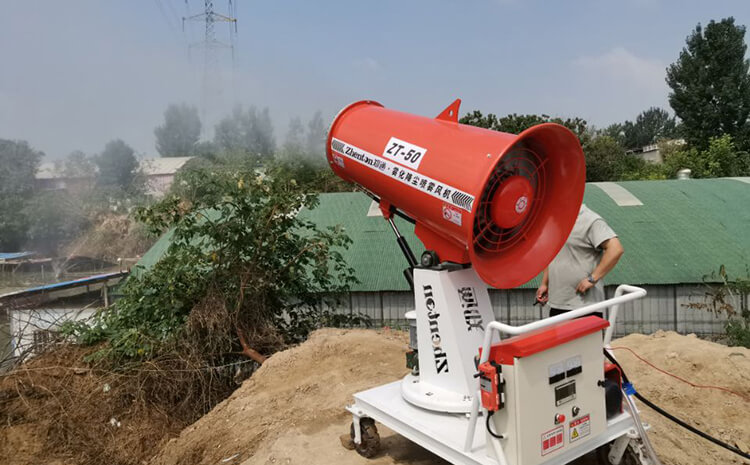 霧炮機(jī)對于除霾工作有哪些重要性？