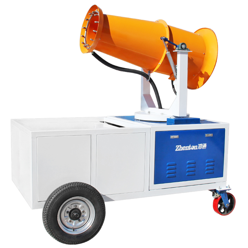 移動霧炮機抑塵效率如何？