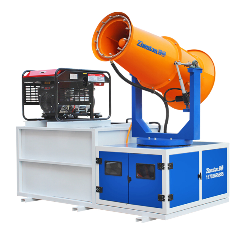 施工工地使用環保霧炮機的重要性