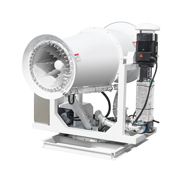 炮霧機如何實現上下左右旋轉？