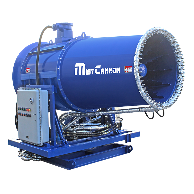 大型港口揚塵作業要用哪種霧炮機設備？