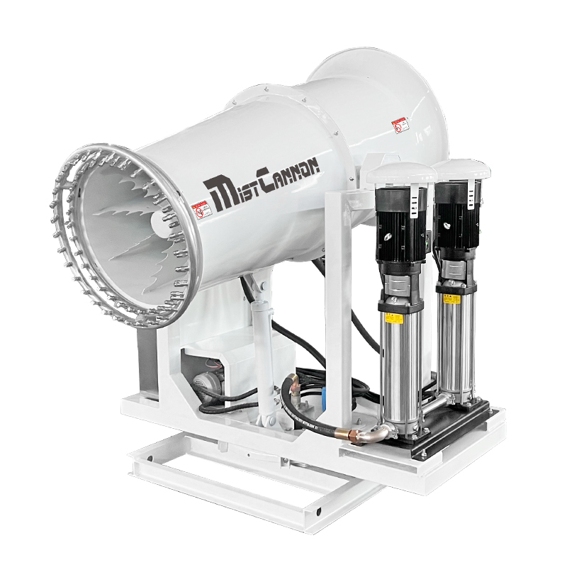 大型港口揚塵作業要用哪種霧炮機設備？